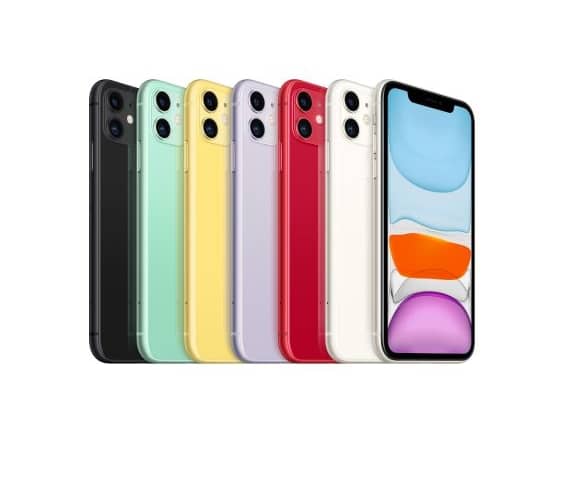IPHONE 11 64 GIGA  ECRAN LCD 6,1 '' ETANCHE IP 68 NOIR