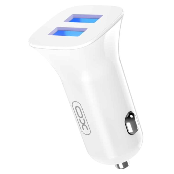 ALLUME CIGARE 2 USB BLANC 12W FAST CHARGE XO C31
