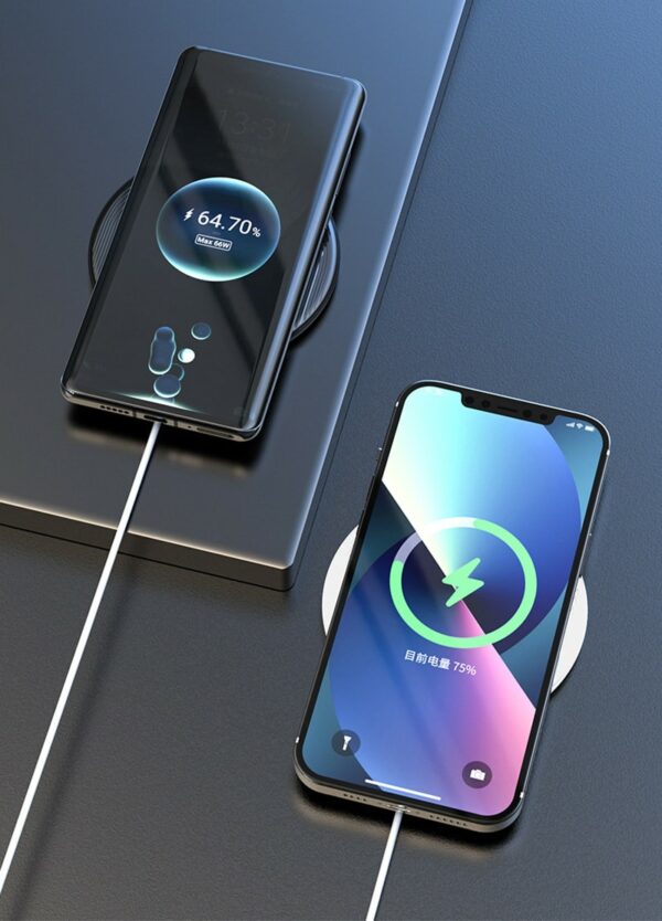 QI UNIVERSAL CHARGEUR INDUCTION BLUETOOTH CHARGE RAPIDE 15W FC06