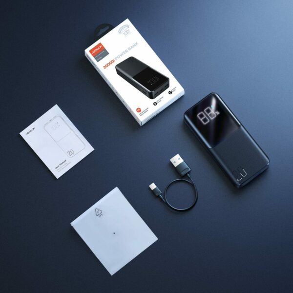 JOYROOM POWER BANK 20000 mAh 15W CHARGE RAPIDE JRT014