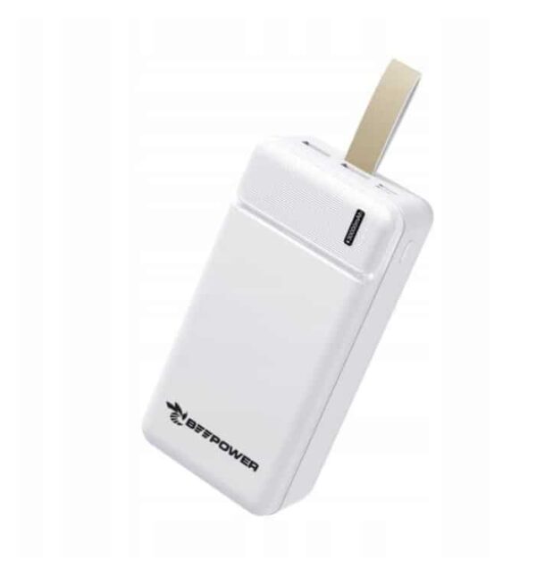 BEE POWER  20000 mAh 2 USB TYPE C  MICRO USB BLANC