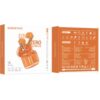BOROPHONE ECOUTEURS STEREO BLUETOOTH  BW23 CRISTAL ORANGE