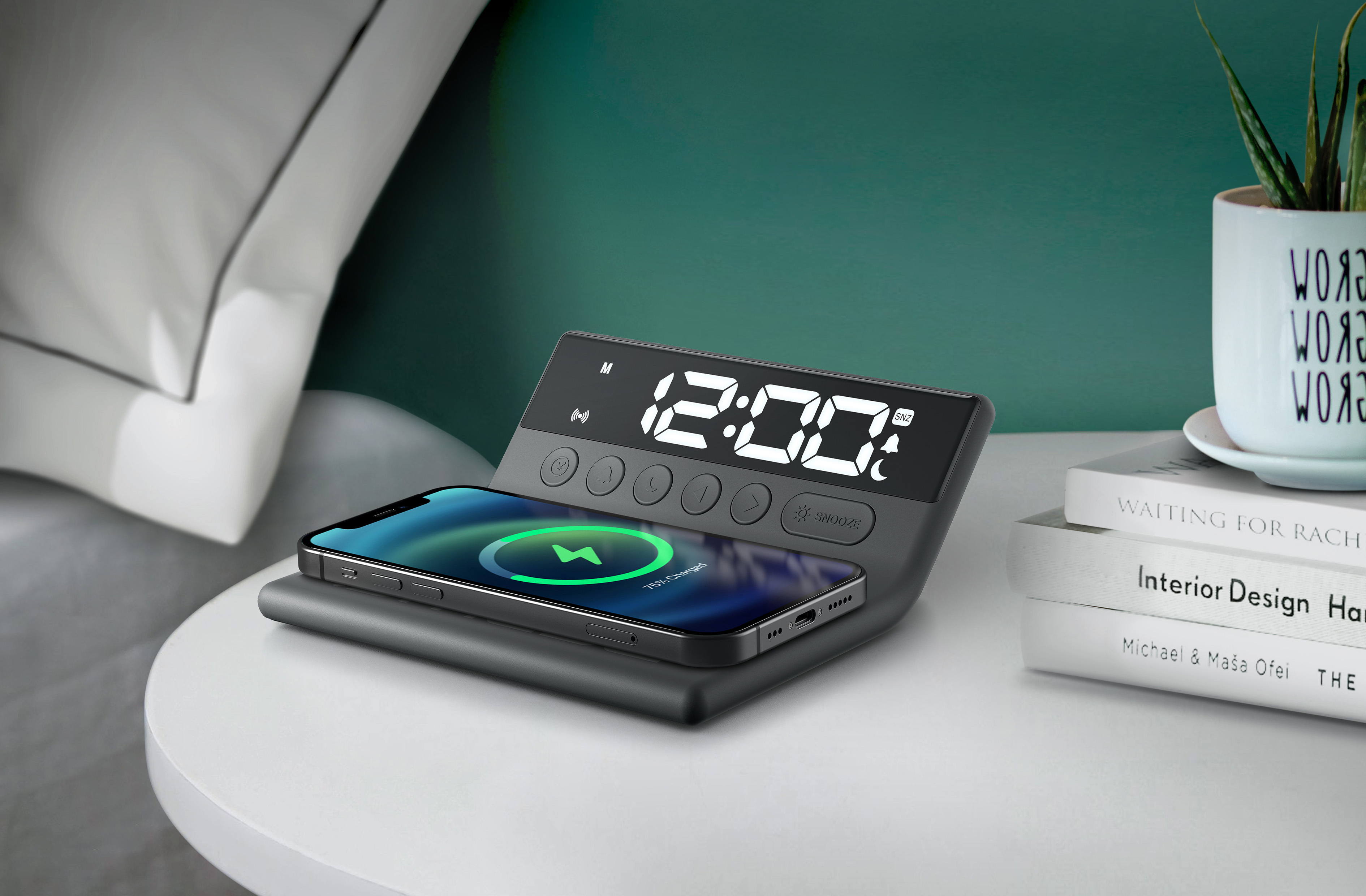 MUSE M-10 RADIO REVEIL FM/PLL NOIR