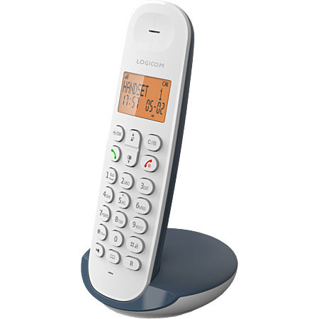 TELEPHONE SANS FIL - MAINS LIBRES ILOA 150 NOIR LOGICOM