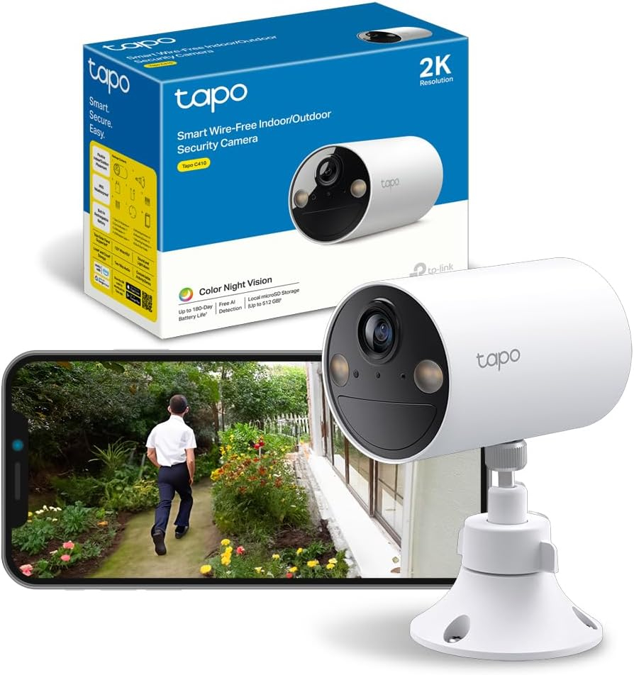 CAMERA DE SURVEILLANCE ETANCHE 2K C410