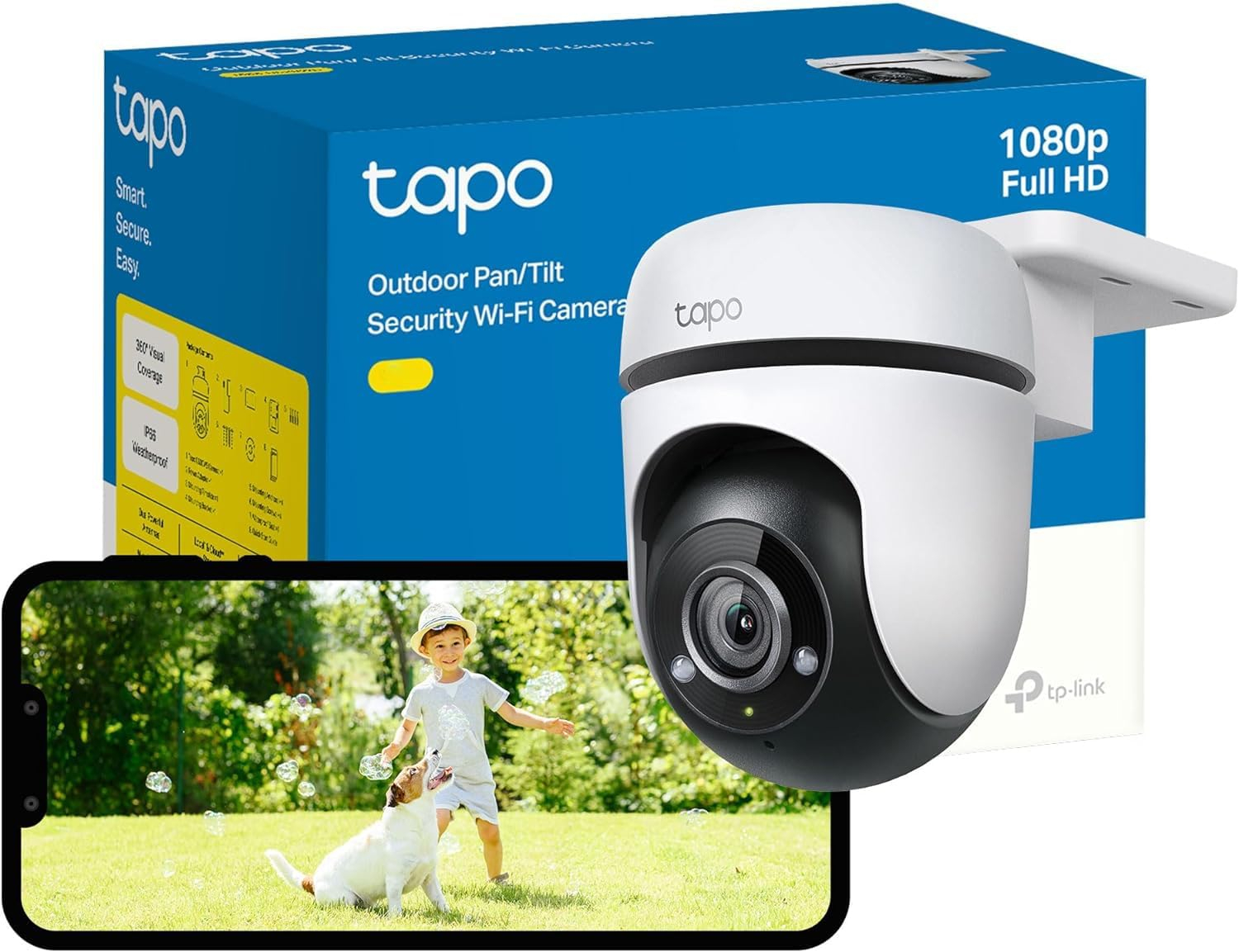 CAMERA DE SURVEILLANCE EXTERIEURE ETANCHE 360° C500