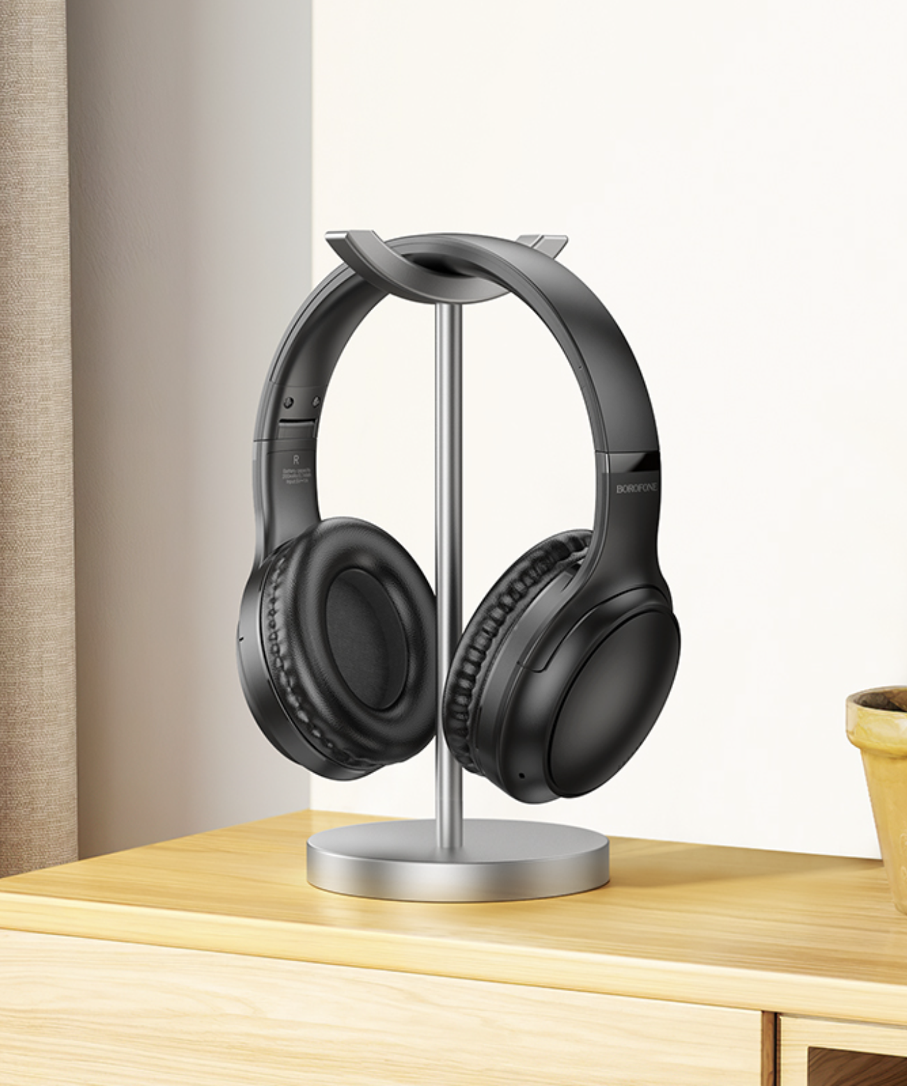 CASQUE STEREO BLUETOOTH NOIR BOROFONE B020