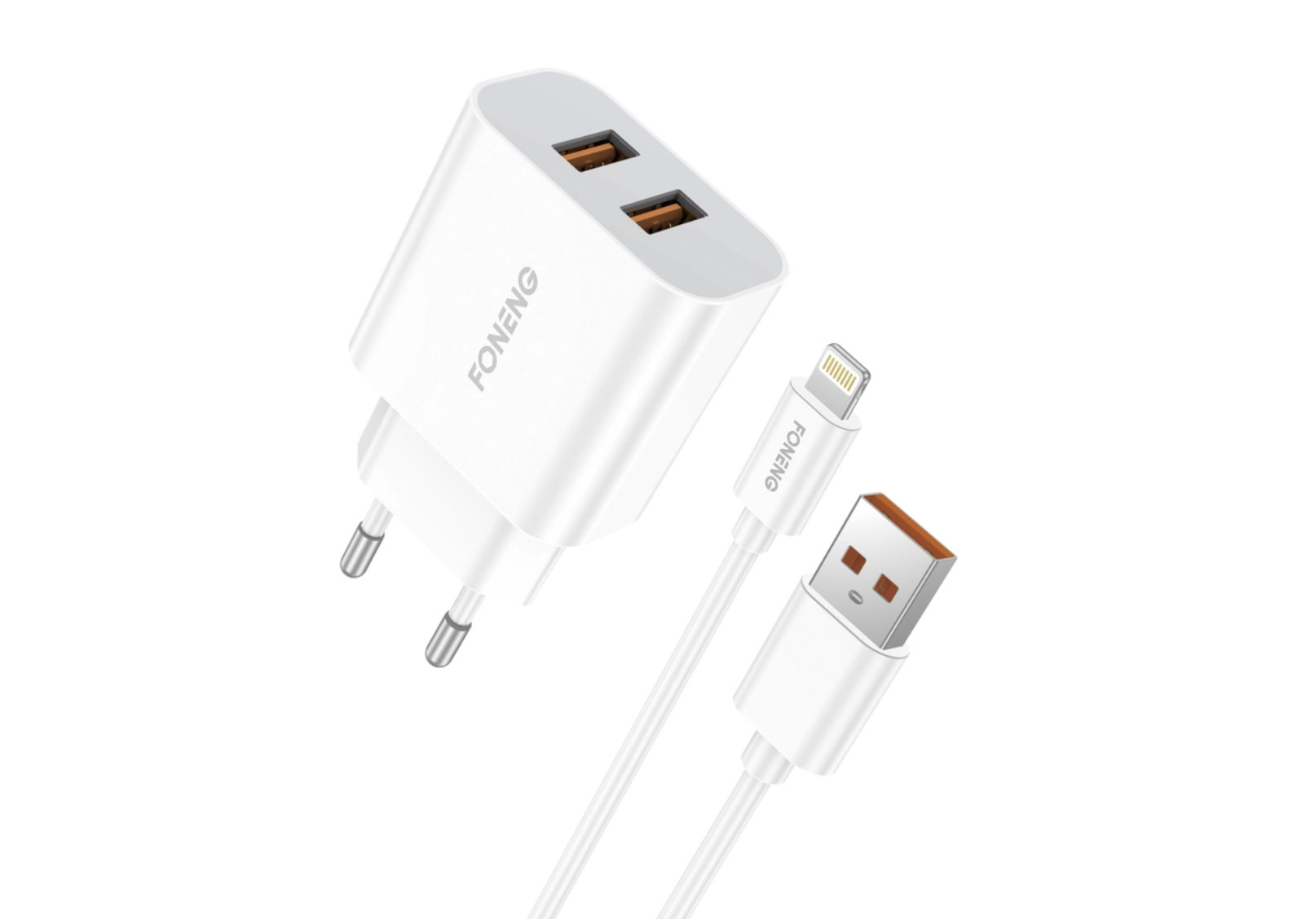 DATA CABLE USB-C TO USB-C 1M 60W BX111 BOROFONE BLANC