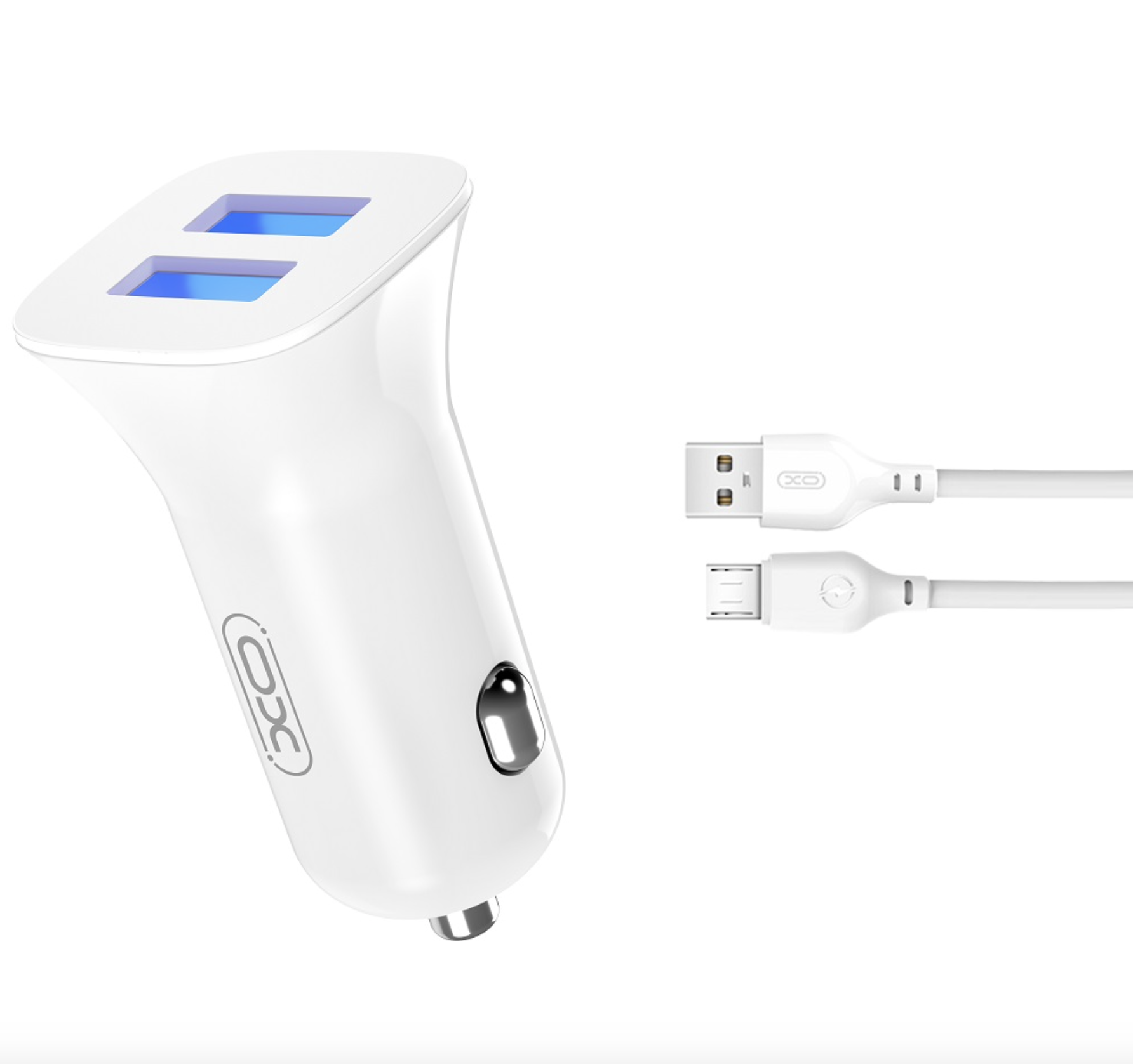 ALLUME CIGARE + CABLE MICRO USB 12W BLANC