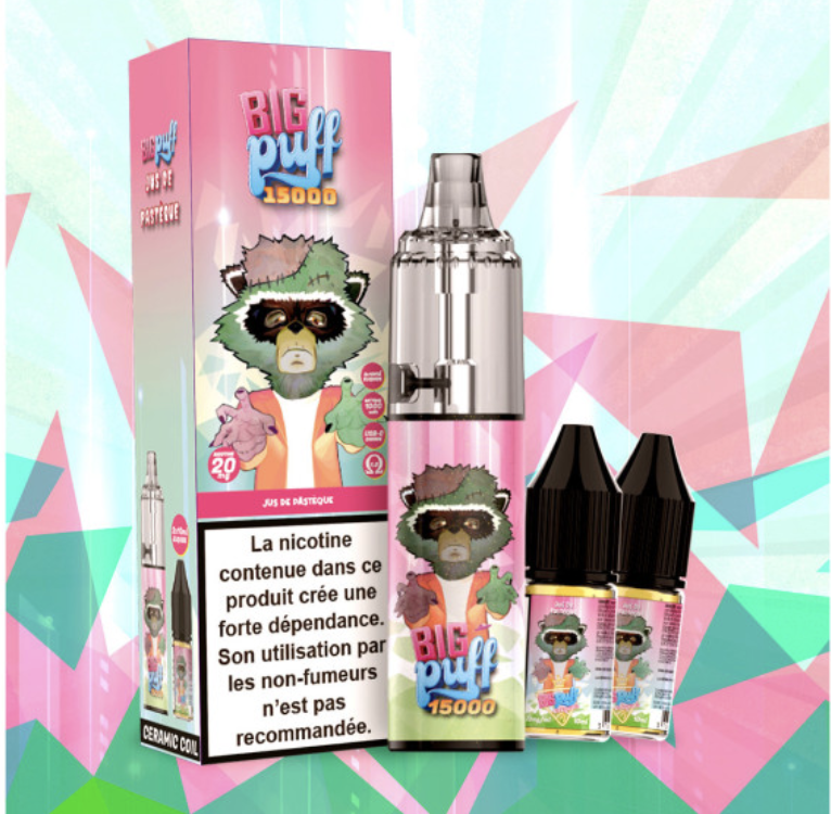 BIG PUFF 15000 PUFFS MA PETITE FRAISE 2%