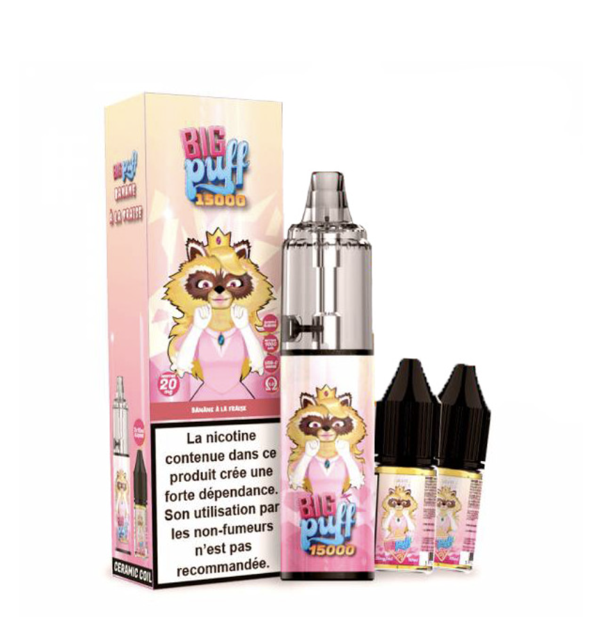 BIG PUFF 15000 PUFFS MR BLUE 2%