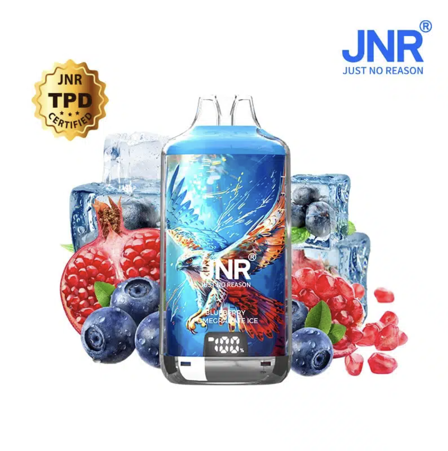 JNR FALCON X 28000 PUFFS BLACKBERRY RED RASPBERRY