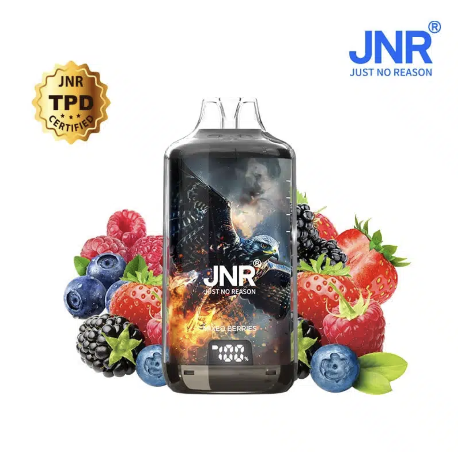 JNR FALCON X 28000 PUFFS MIXED FRUITS ROUGES