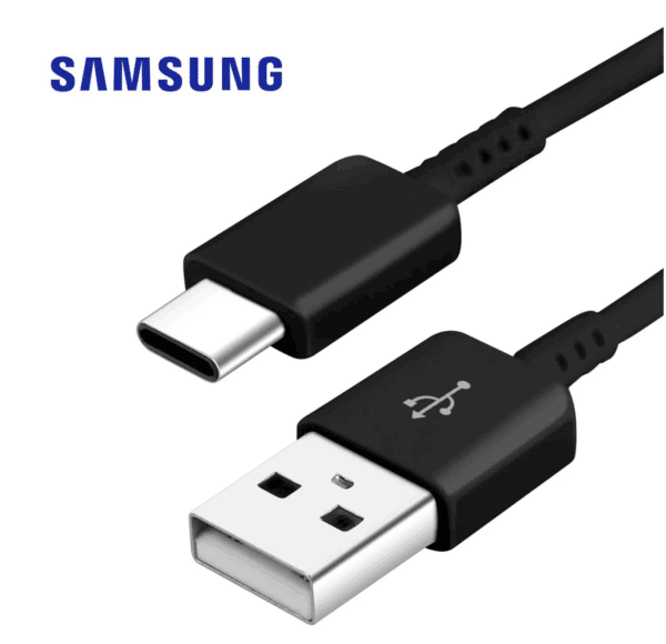 DATA CABLE USB VERS TYPE C NOIR ORIGINE SAMSUNG