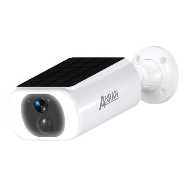CAMERA DE SURVEILLANCE EXTERIEURE  AVEC PANNEAU SOLAIRE ANRAN C3/ieGeeK