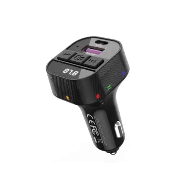TRANSMETTEUR FM+ALLUME CIGARE TYPE C 30W FAST CHARGE