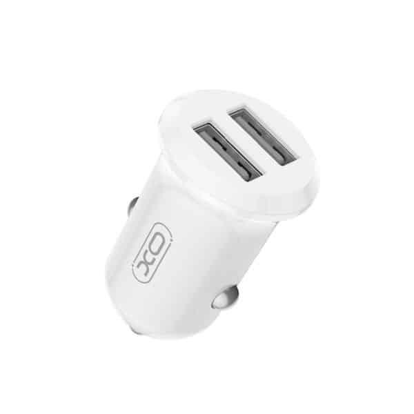 ALLUME CIGARE 2 USB 2.4A FAST CHARGE BLANC