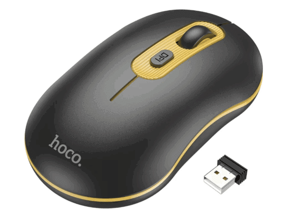 SOURIS SANS FIL HOCO BICOLORE GM21 – Image 3