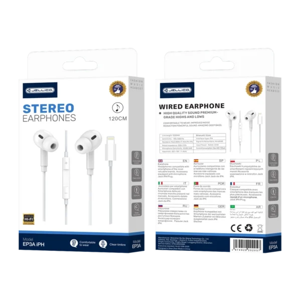 KIT PIETON STEREO LIGHTNING 1.20M HIFI JELLICO – Image 5