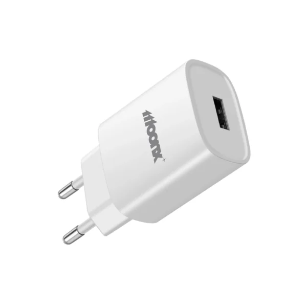 CHARGEUR USB 2.1A FAST BLANC MOONX