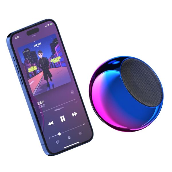 HAUT PARLEUR PURPLE BLUETOOTH DZ017 – Image 6