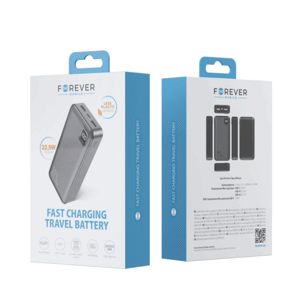 POWER BANK 20000 MAH + LCD FOREVER 22.5W – Image 3
