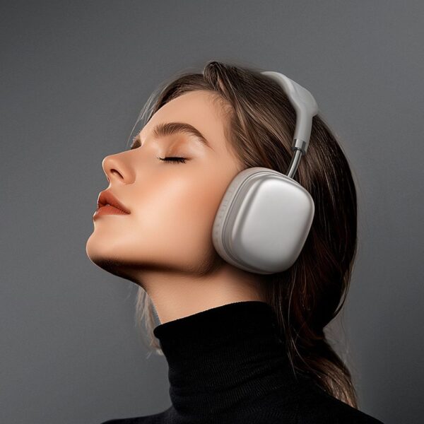 CASQUE BLUETOOTH HIFI W52 SILVER – Image 3