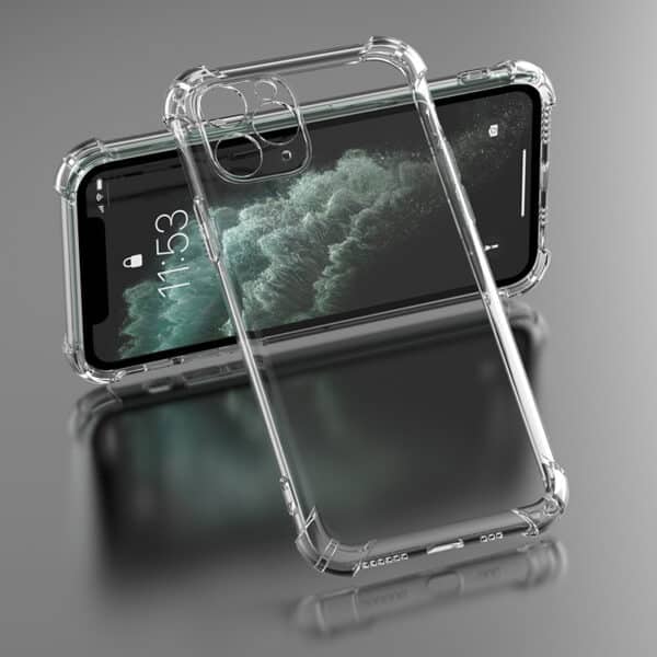 Coque Silicone Anti-Choc iPhone 17 Pro Max – Transparente
