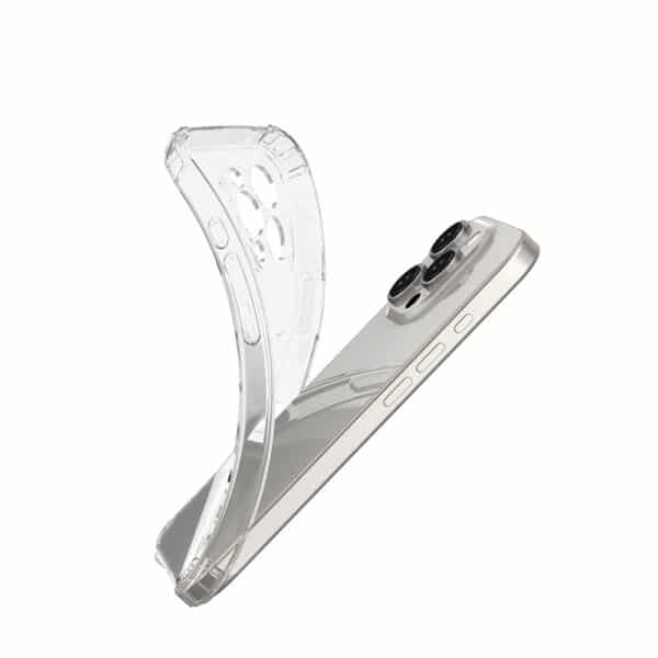 Coque Silicone Anti-Choc iPhone 17 Pro Max – Transparente – Image 4