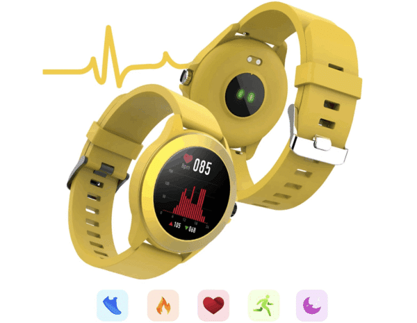 Montre Connectée CW300 Jaune – Image 4