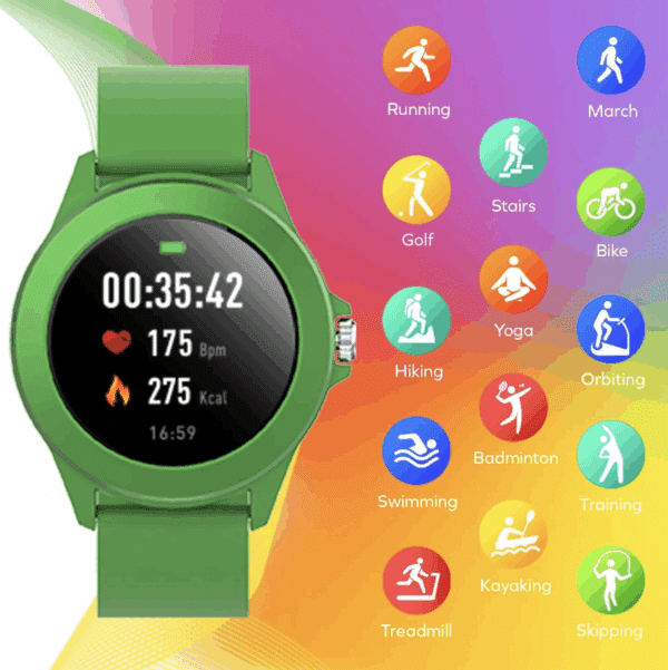 Montre Connectée CW300 Verte – Image 3