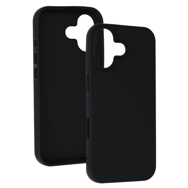 SILICONE IPHONE 17 MAT NOIRE – Image 3