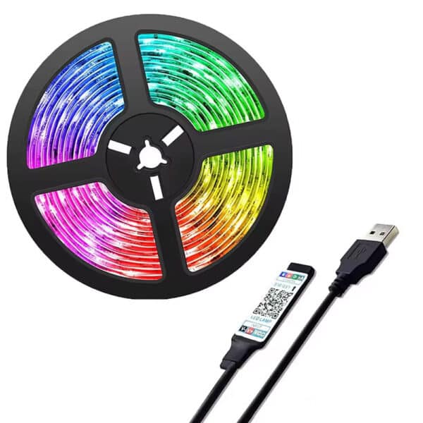 ROULEAU LED 5 METRES + APPLICATION TELEPHONE