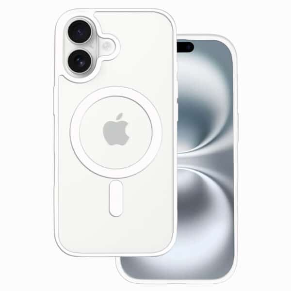COQUE MAGSAFE IPHONE 17 BLANCHE
