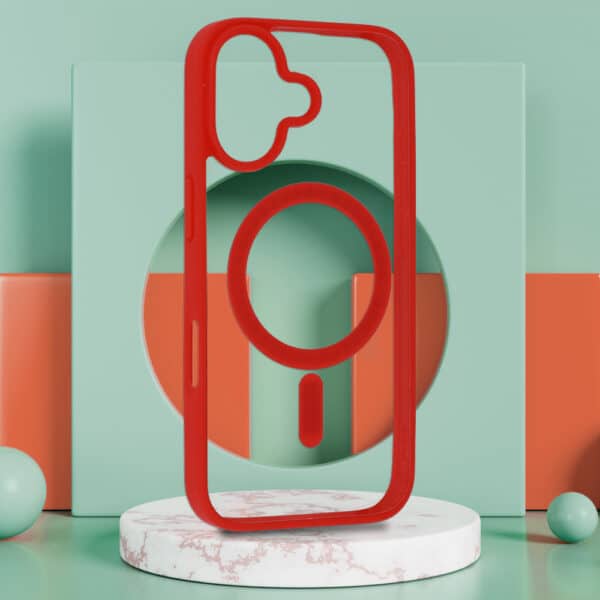COQUE MAGSAFE IPHONE 17 ROUGE – Image 5