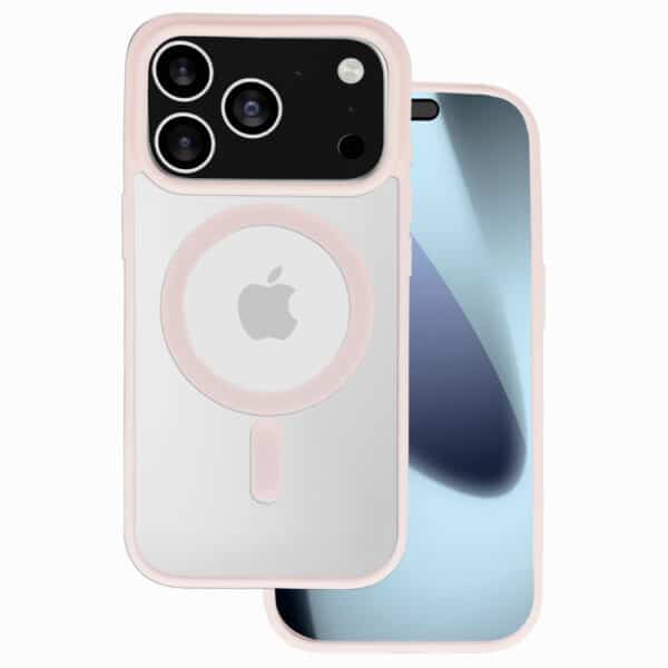 COQUE MAGSAFE IPHONE 17 PRO ROSE