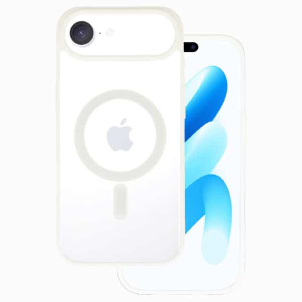 COQUE MAGSAFE IPHONE 17 AIR BLANCHE
