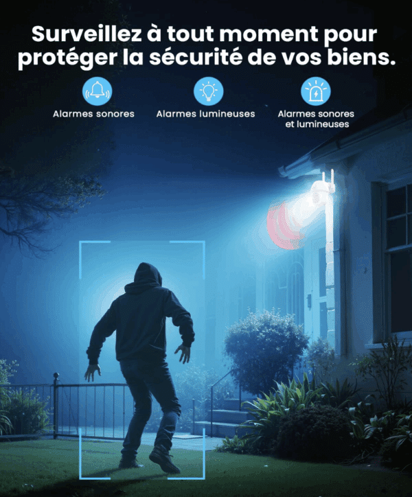 CAMERA IEGEEK 4G S11 + PANNEAU SOLAIRE – Image 4