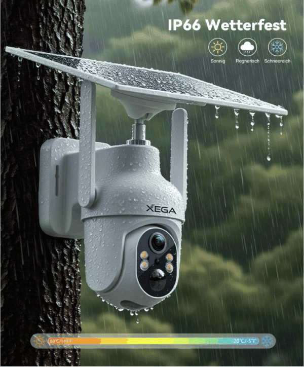 CAMERA XEGA 4G + PANNEAU SOLAIRE