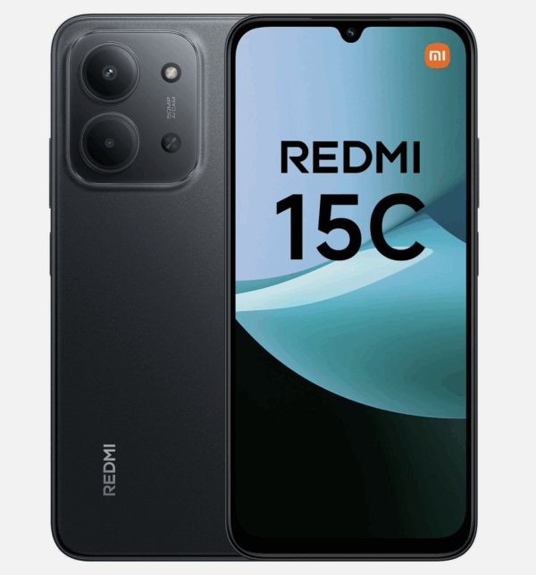 XIAOMI REDMI 15C 4/128G° 6.9 POUCES NOIR 50M PIXELS OCTA CORE