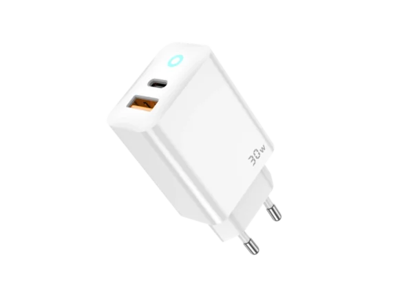 CHARGEUR USB+TYPE C +CABLE C VERS LIGHTNING 30W JELLICO – Image 3
