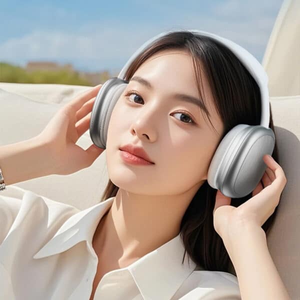 CASQUE ROCK HIFI BLUETOOTH SILVER O5 – Image 4